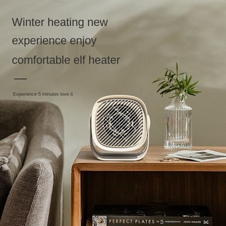 ✴▨✁Mini Electric Heater 400W PTC Ceramic Heater Fast Heating Personal Space Fan Heaters Thermostatic
