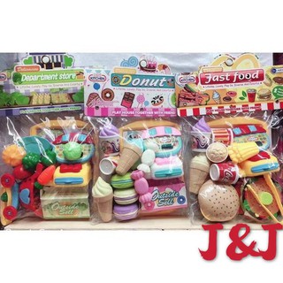 J&J Simulation food and store trading game toys COD