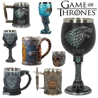 New Fashion 10 Styles Game of Thrones Seven Kingdom Tankards Beer Mug Mark Cup Wine Goblets