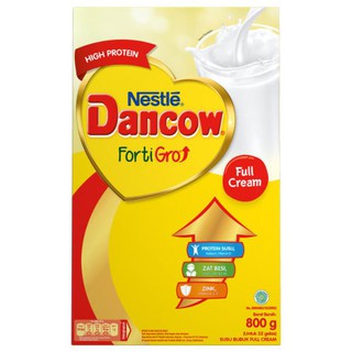 Nestle DANCOW FORTIGRO FULL CREAM / Chocolate / INSTAN 800GR - Brown