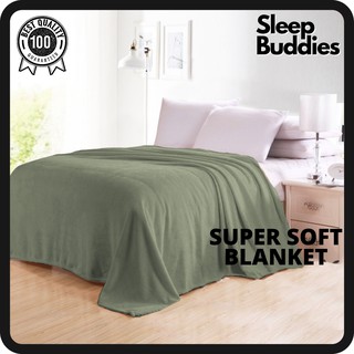 Sleep Buddies Coral Fleece Plain Blanket Super Soft Premium Quality (4)