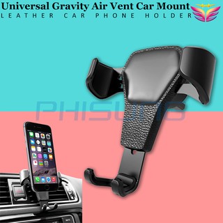 Car Phone Holder For Phone In Car Air Vent Mount Stand No Magnetic Mobile Holder Gravity Bracket