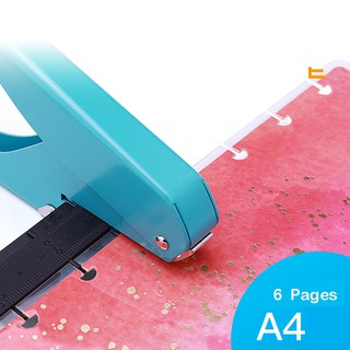 【Reliable quality】Mushroom Hole Notebook Puncher Scrapbooking Hole Puncher Manual Book Loose-leaf Ma