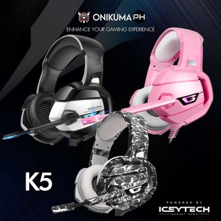 ONIKUMA K5 Gaming Headset with Led for PS4,XBOX,MOBILE,Tablet,PC
