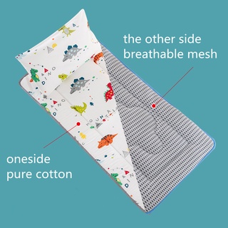 Crib Mattress Pad 60X120cm Toddler Bed Mattress Topper Cotton Four Season Soft Bed Linen Breathable (4)