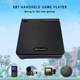 Game console◎◐2pcs GB Station Light boy SP PVP Handheld Game Player 8-Bit Game Console with Bulit-in