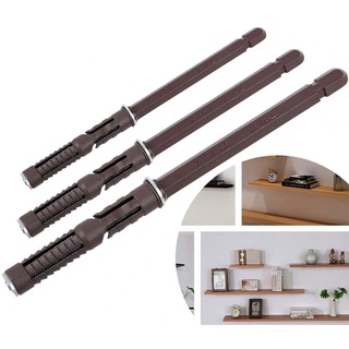 2pcs New Floating Shelf Brackets Concealed Plank Support Wall Shelf Invisible Nails Fixed Support
