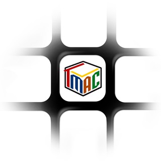 TMAC Time Machine Cube Logo Sticker for 3x3 Rubik's Cube