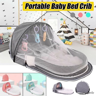 Portable Baby Infant Mosquito Nets Tent Mattress Bed Cover Travel Foldable Crib