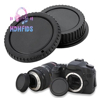 🎧Camera Body Cap and Rear Lens Cover Cap for Canon EOS