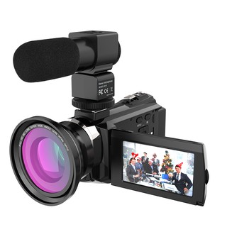 Andoer 4K 1080P 48MP WiFi Digital Video Camera Camcorder Rec