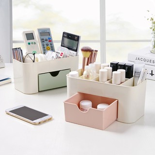 Cosmetic Makeup Organizer Storage Box Table Desk Case Nail Polish Rack Desktop Shelf