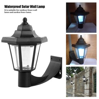 ❤LED Wall Solar Lamp Outdoor Waterproof Garden Yard Light