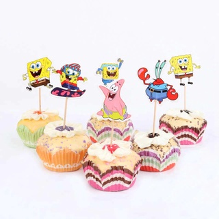 CHARACTER STICK ON CUPCAKES/CAKES 3IN1