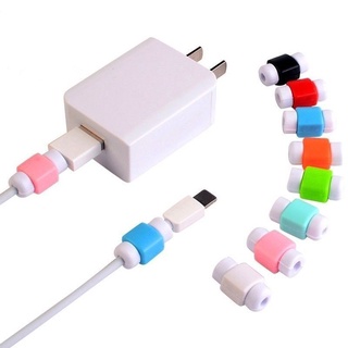 Silicone USB Cable Protector Earphone Wire Cord Protection Cover Data Charger Line Protective Sleeve