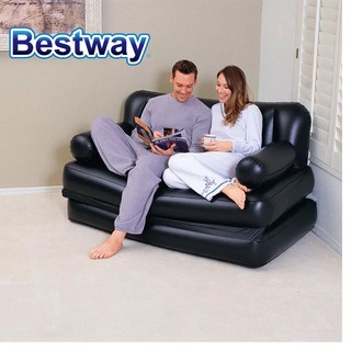 Bestway 5 in 1 Inflatable Sofa Air Bed Free air Pump (4)