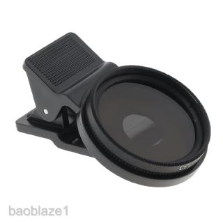 High Definition 37mm CPL Circular Polarizing Filter with Clip for Phone Lens