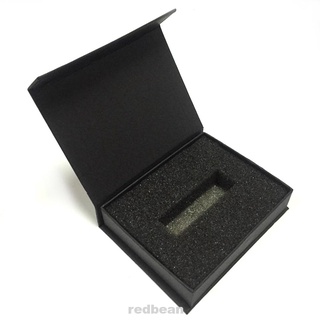 Storage Party USB Rectangle Flip Cover Wedding Favor Black Packaging Paper Gift Box