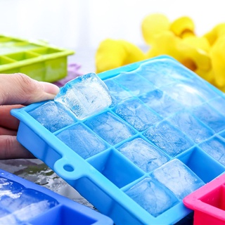 24 Grid Ice Cube Mold Silicone Ice Cube Tray Square Ice Tray Mould Easy Release Silicone Ice Cube
