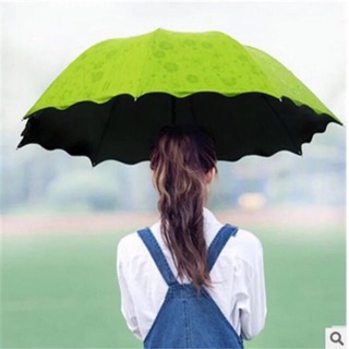 Magic folding sun/rain windproof flowering umbrella (3)