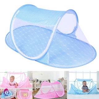 ♦♦ Foldable Baby Mosquito Net Tent Netting Portable for Crib Cot Bedroom Outdoor (1)