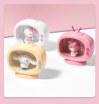 My Melody Mini TV Model Nightlight Bedroom Bedside Sleeping Girl Table Lamp Home Decoration Accessories