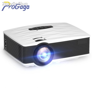 □◕▫ProGaga GA9 Mini Projector 2800 Lumens Native HD 1280 720P WIFI Beamer Portable LED Projectors 3D