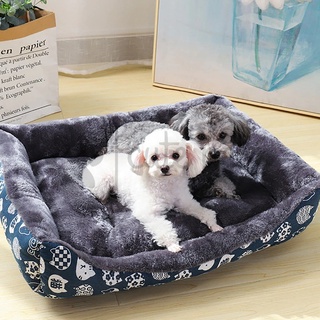 COD Pet Bed Pet Soft Pet Plush fur bed cat bed dog bed puppy large washable cushion sofa bed mat