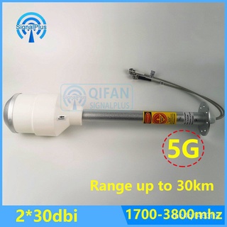 version 4 global antenna parabolic high gain 2*30dbi 1700-3800mhz