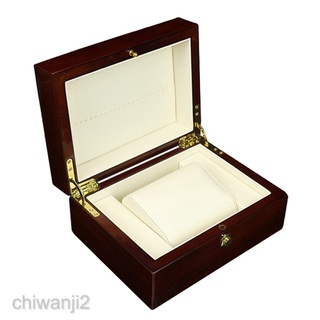 newWooden Watch Boxes Single Bracelet Bangle Jewelry Watch Jewelry Storage Case HGVr