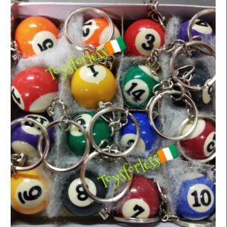 Billiard Ball Key Chain