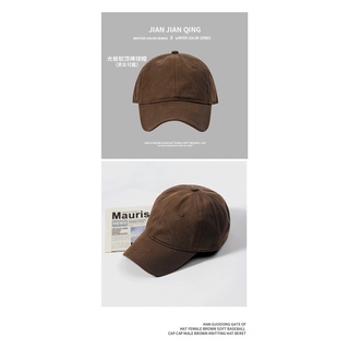 Brown hat men's and women's autumn and winter knitted hat woolen cap vintage brown baseball cap peaked cap camel beret (8)