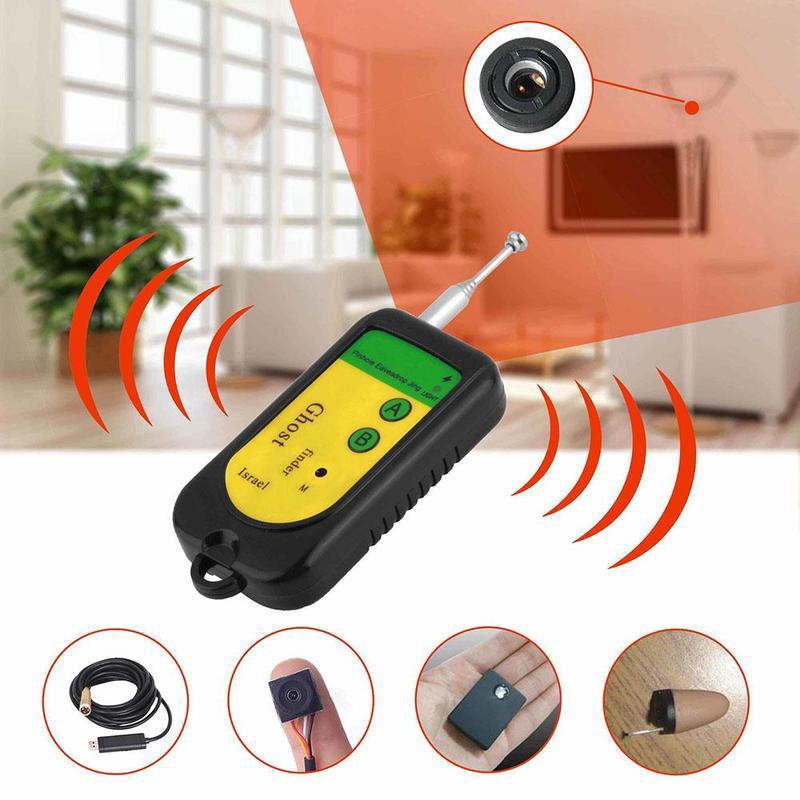 Wireless Signal Rf Detector Tracer Mini Camera Finder Ghost Sensor Gsm Alarm Device Radio Frequency