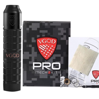 VGOD PRO Mech 2 Hybrid Mechanical kit E-Cigarette ,Smok Vape (Black)