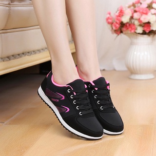 Women's Shoes Student Shoes Lace Up Casual Running Shoes