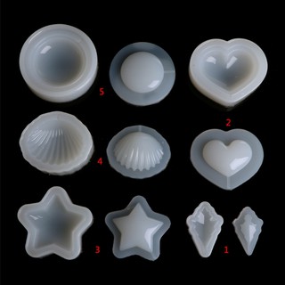 ♥DIY Clear Silicone Mold Making Jewelry Pendant Resin Casting Mould Craft Tool