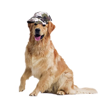 Dog Baseball Cap Outdoor Pet Sun Hat Summer Canvas Visor Puppy (2)