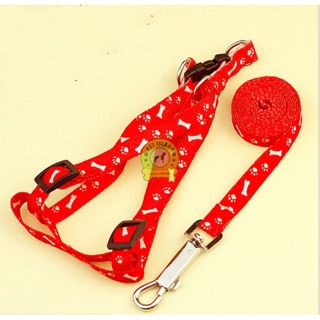 pet dog harness leash set (harness + leash)
