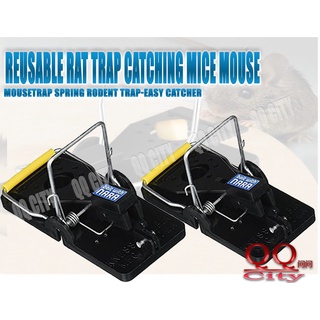 Reusable rat trap catching mice mouse mousetrap spring rodent trap-easy catcher