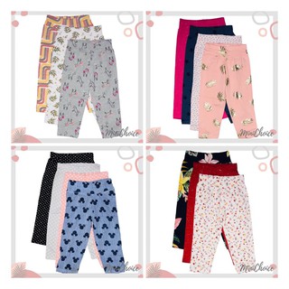 MiniChoice Cute Printed Cotton Leggings for baby girl kids 3months-6yrs old (Batch 2)