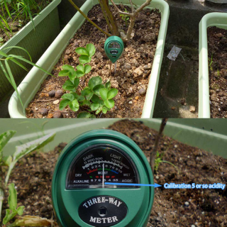 3 in1 Soil Tester Water PH Moisture Light Test Meter Kit For Garden Plant Flowe