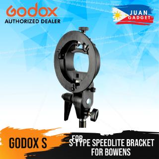 Godox S-Type Flash Bracket Bowens S Mount Holder Universal Type for Speedlite Flash | JG Superstore (1)