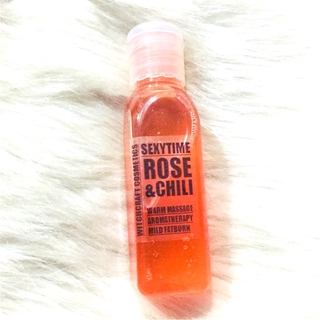 Sexy time rose & chili warm body oil Aroma therapy fat burn (4)