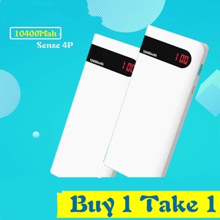✅Buy Buy 1 Take 1 Lucky Powerbank Sense4 Sense 4 10400mAh Power Bank ( White / Black）