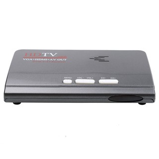 DVB-T DVB-T2 TV Tuner Receiver T/T2 TV Box VGA AV CVBS 1080P HDMI-compatible Digital HD Satellite re (9)