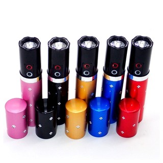 Lipstick Flashlight Stun Gun Rechargable Flaslight with taser | Taser Flashlight | Self Defense