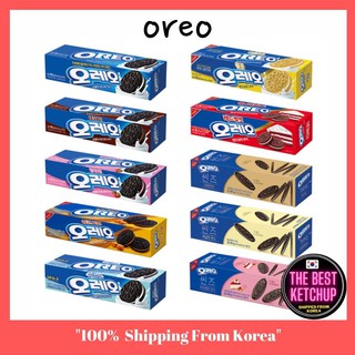[oreo] Korean snacks/ Korean flavor of Oreo / strawberry/tiramisu/salted biscuits/raspberry/buldak