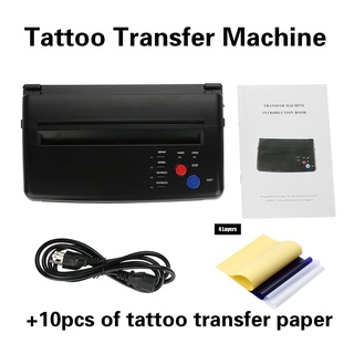 Tattoo Copy Stencil Machine Tattoo Transfer Machine Printer Drawing Thermal Stencil Maker Copier for Tattoo Transfer Paper Supply