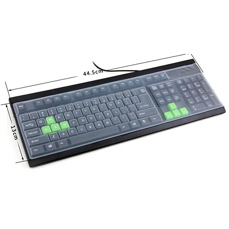 1PC Universal Silicone Desktop Computer Keyboard Cover (1)