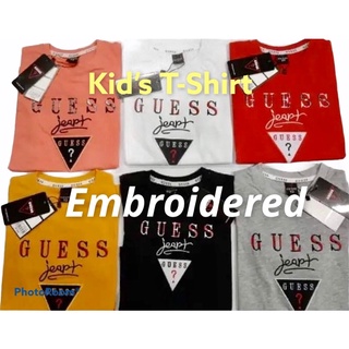 Embroidered Branded Overruns T-Shirt for Kids (Unisex)